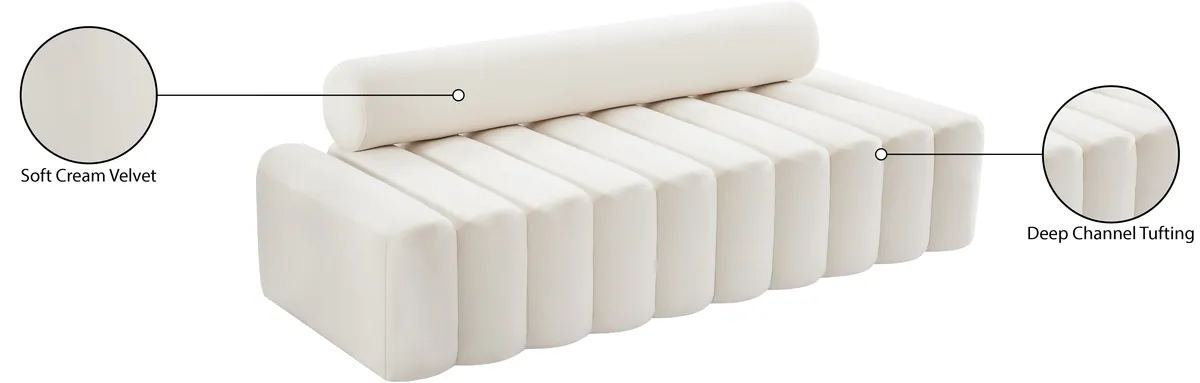 Melody - Sofa - Cream