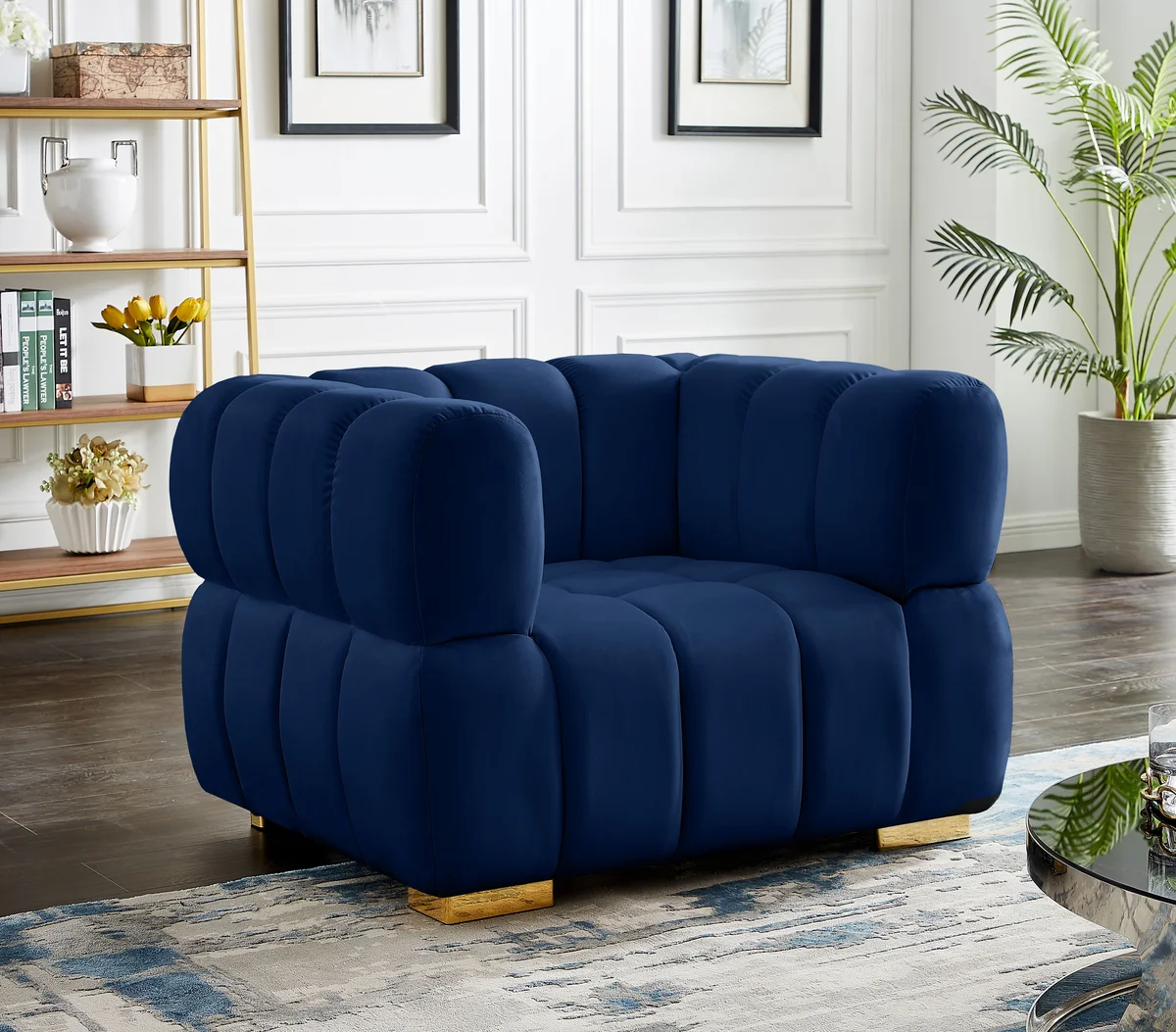 Gwen - Chair - Navy