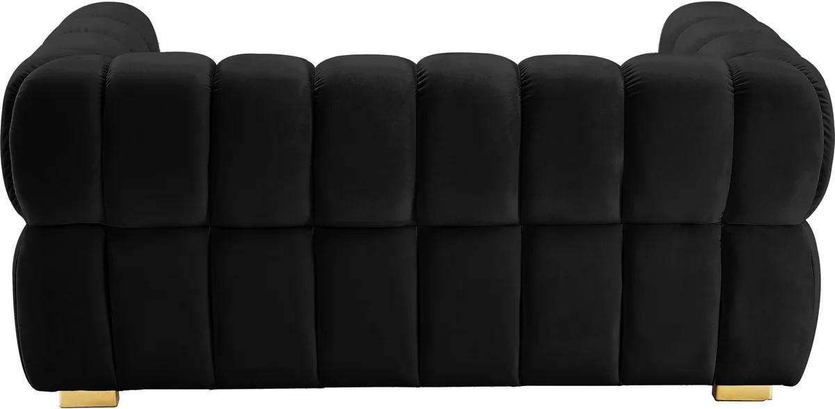 Gwen - Loveseat - Black