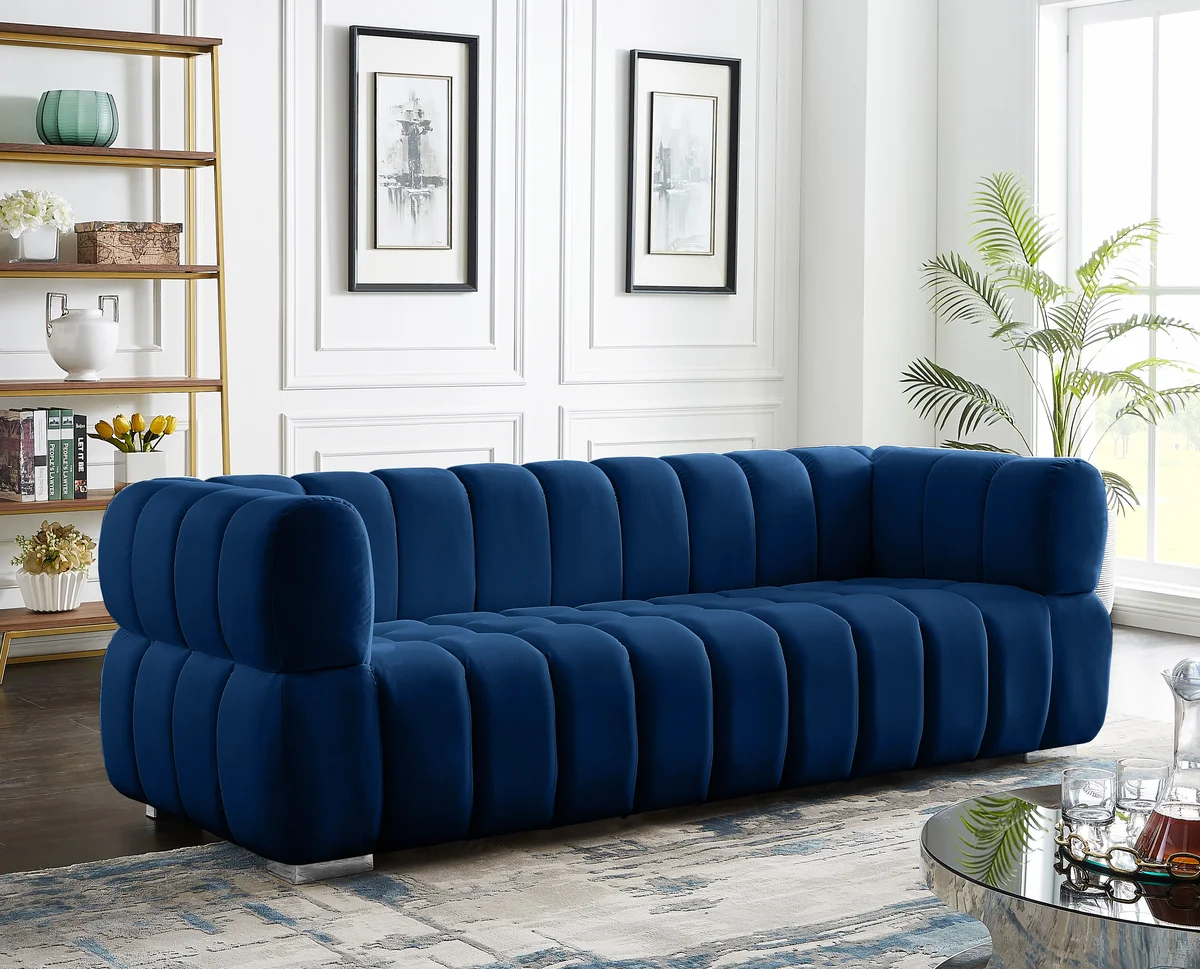 Gwen - Sofa - Navy