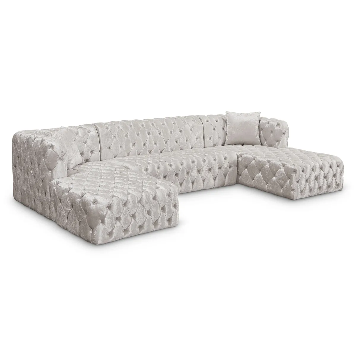 Coco - 3 Piece Sectional - White