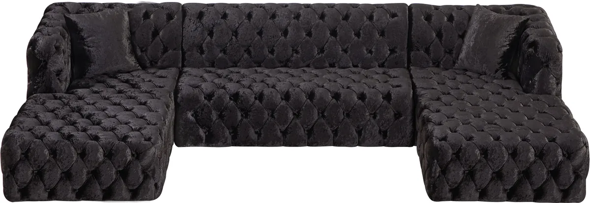 Coco - 3 Piece Sectional - Black