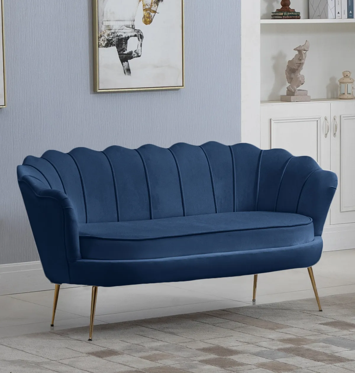 Gardenia - Loveseat - Navy
