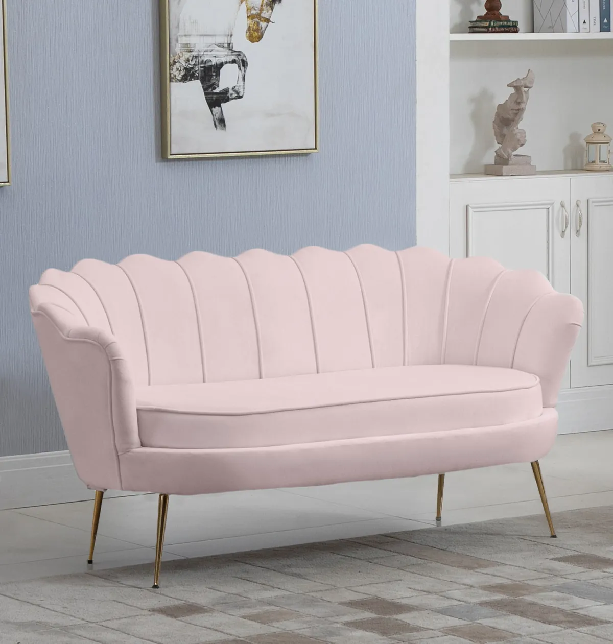 Gardenia - Loveseat - Pink