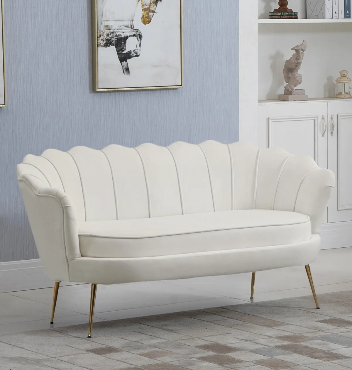 Gardenia - Loveseat - Cream