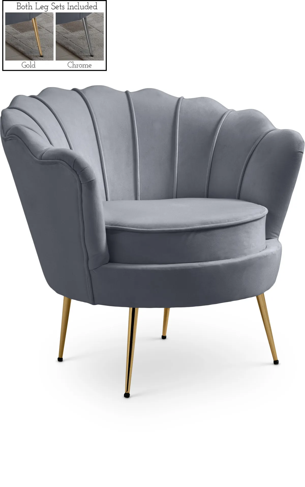 Gardenia - Chair - Gray