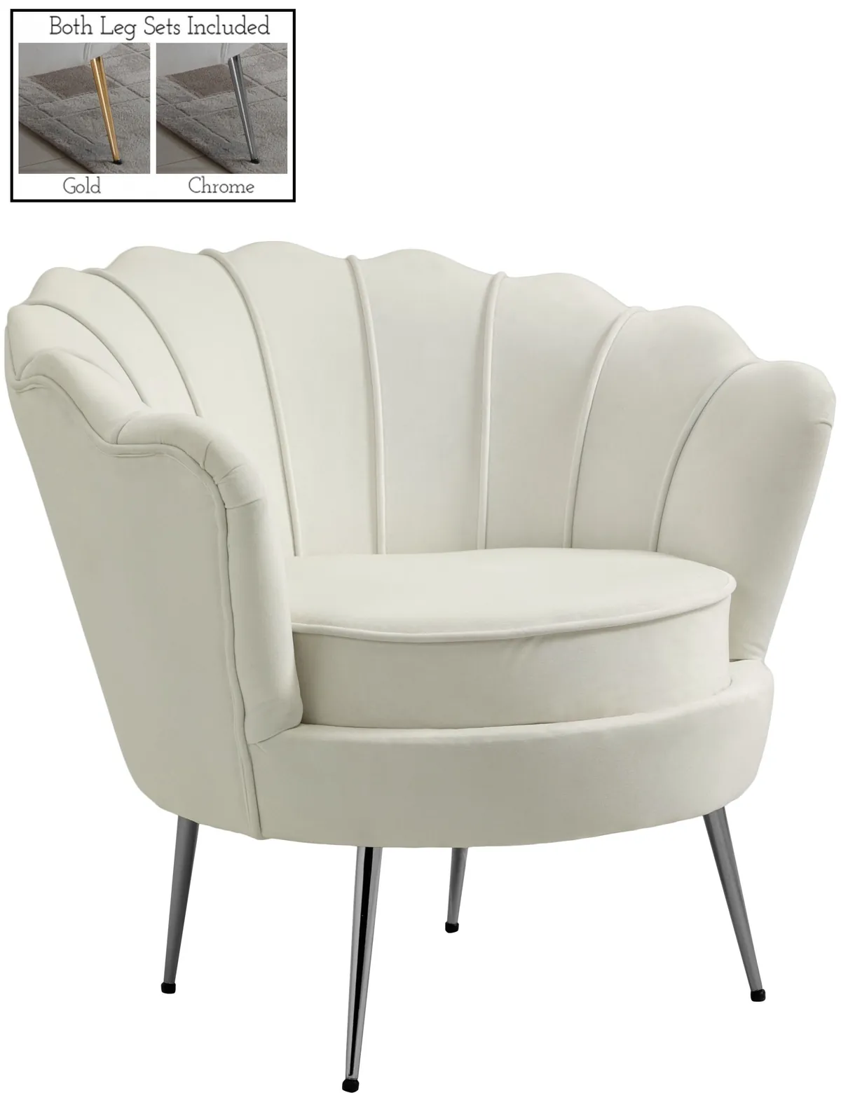 Gardenia - Chair - Cream - View 2