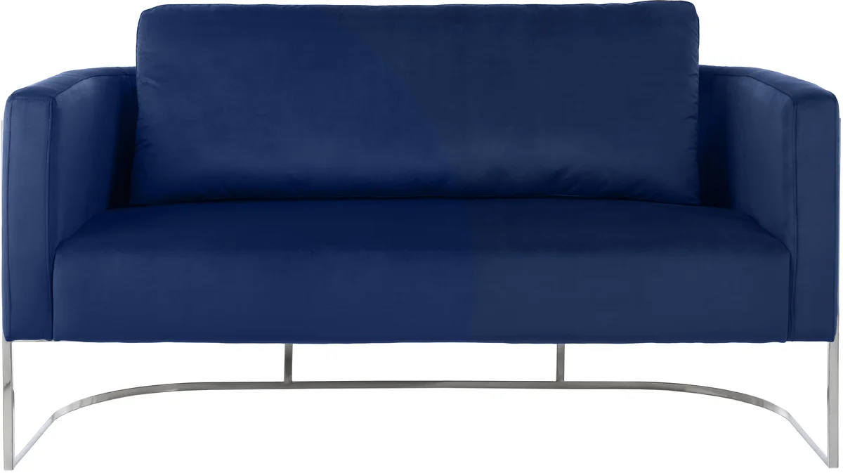 Casa - Loveseat - Navy - Fabric