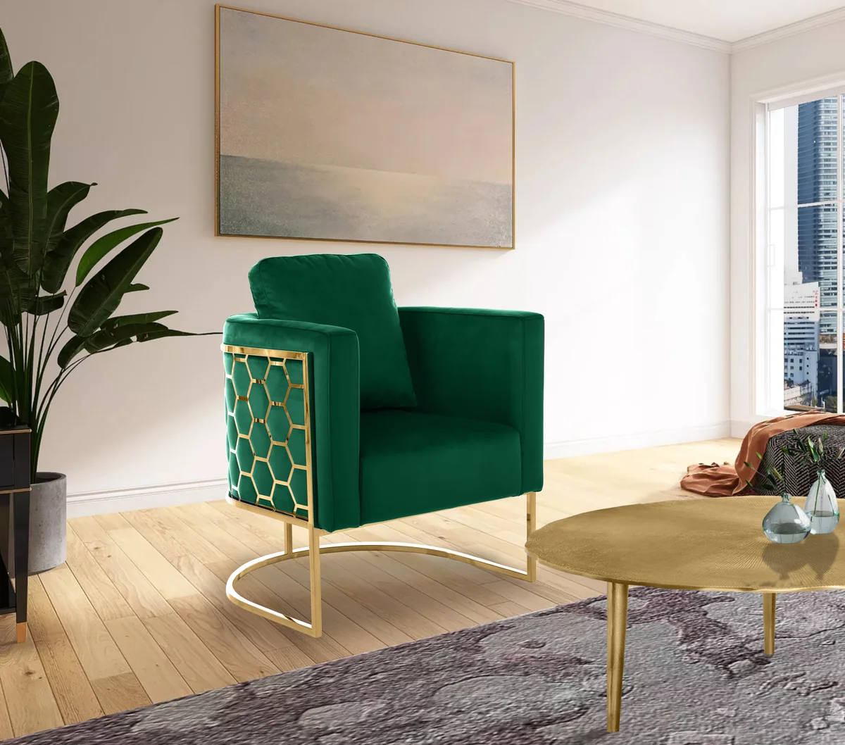 Casa - Chair - Green - View 2