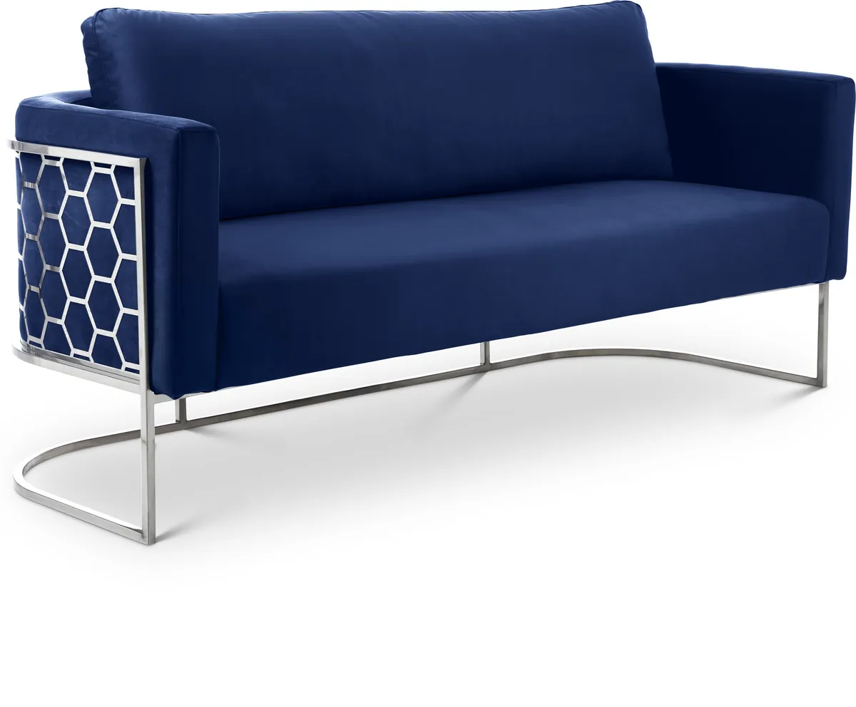 Casa - Sofa - Navy - Fabric