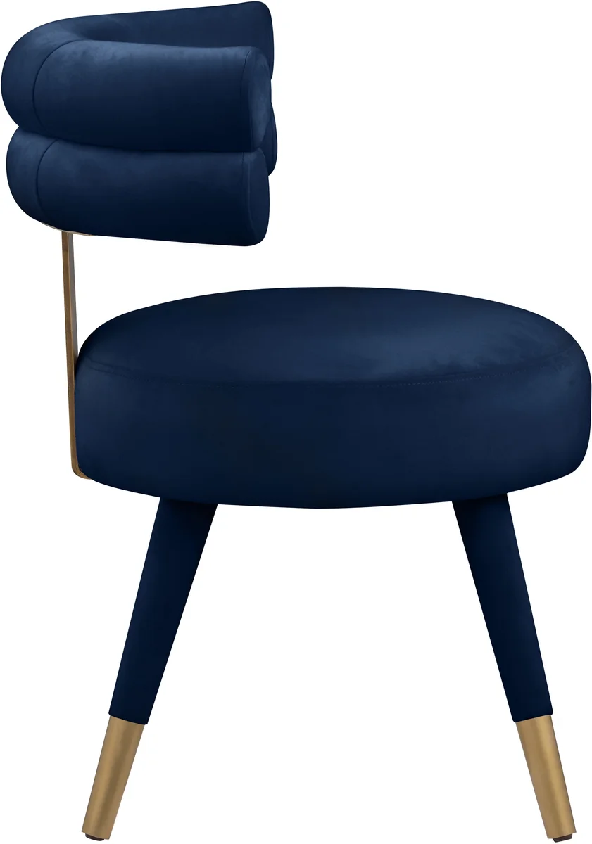 Fitzroy - Dining Chair (Set of 2) - Navy