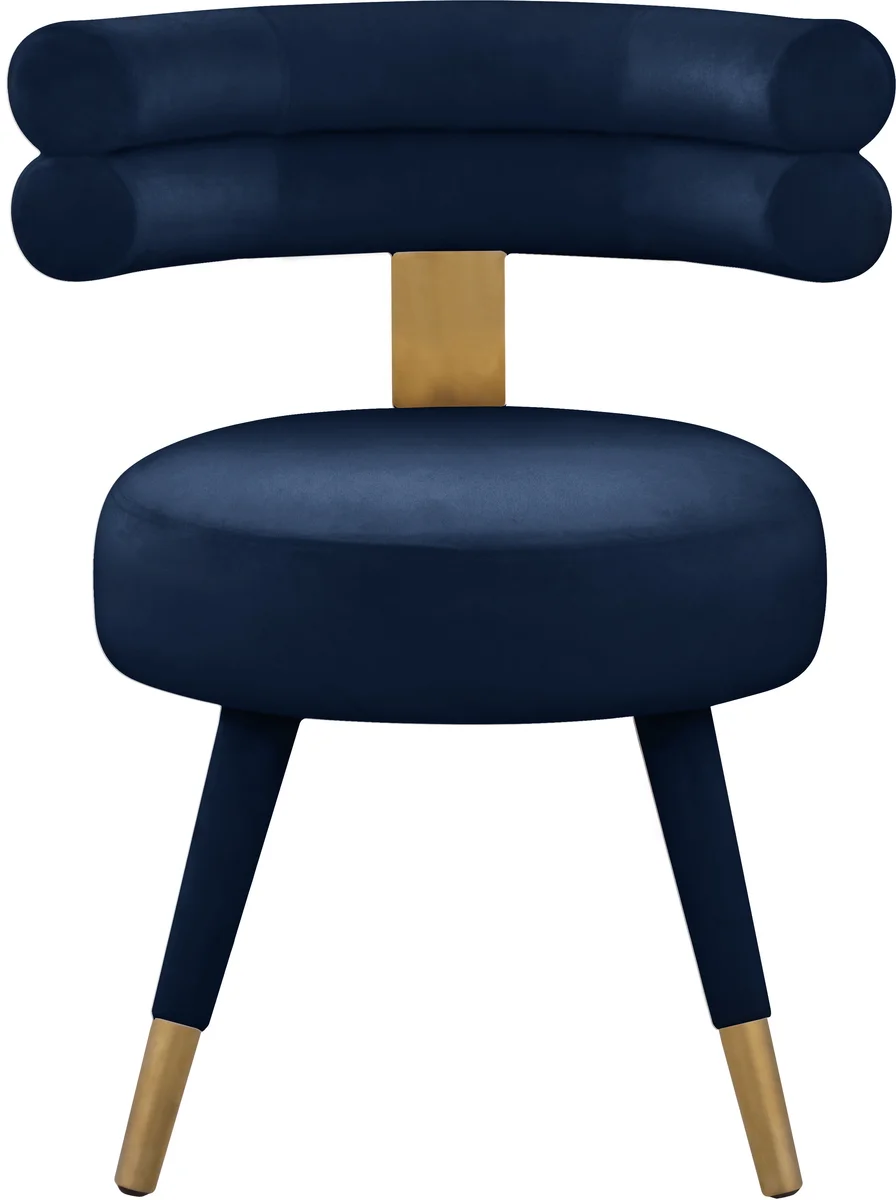 Fitzroy - Dining Chair (Set of 2) - Navy