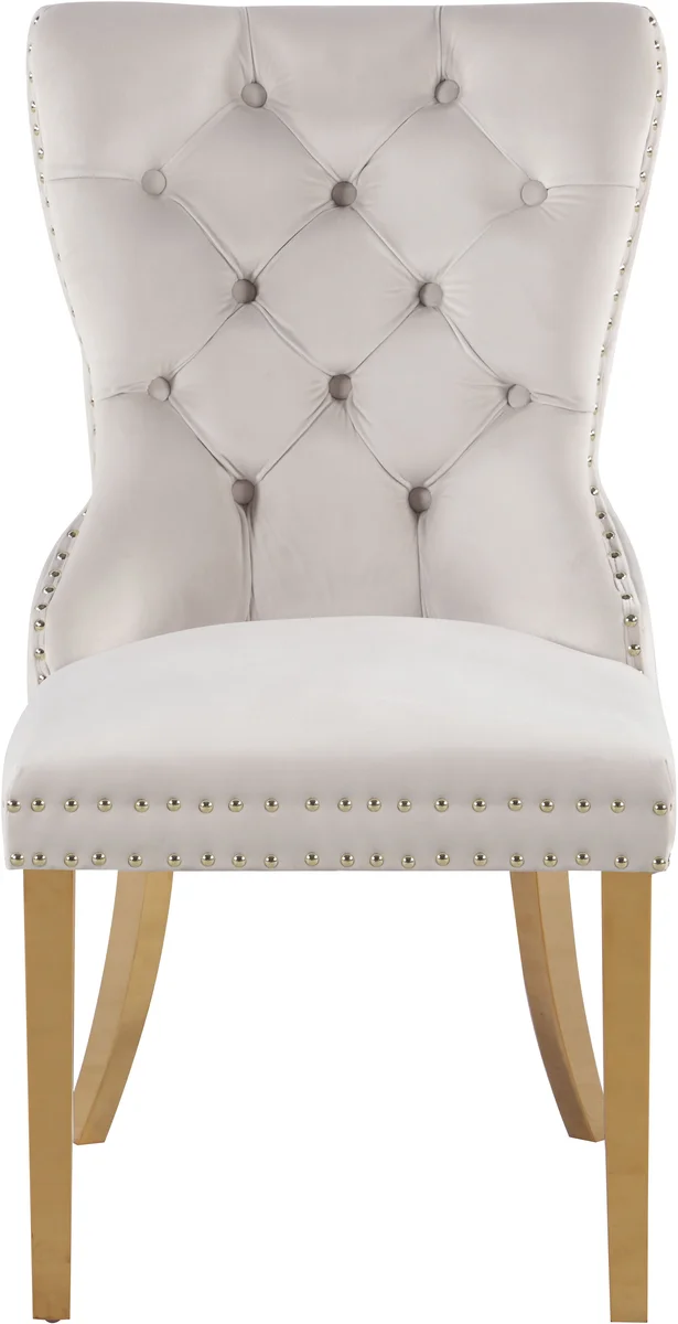 Carmen - Dining Chair (Set of 2) - Cream - View 2