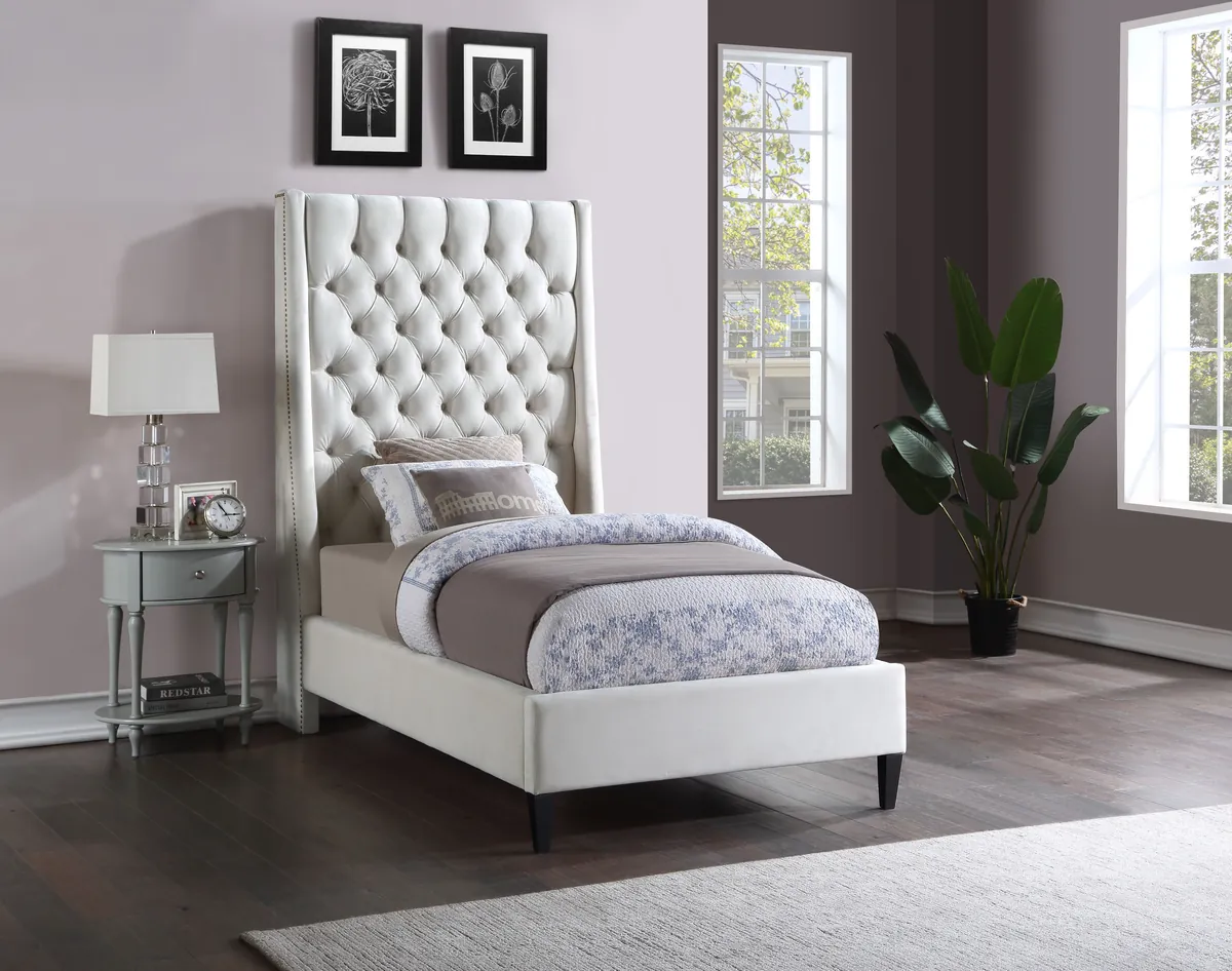 Fritz - Twin Bed - Cream - View 2