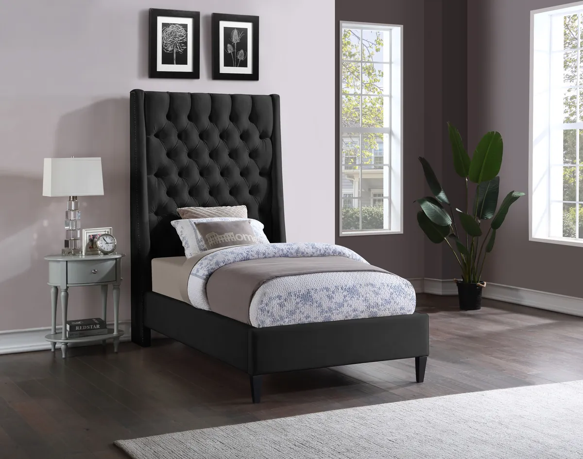 Fritz - Twin Bed - Black - View 2