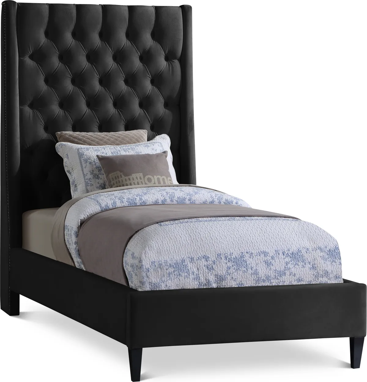Fritz - Twin Bed - Black