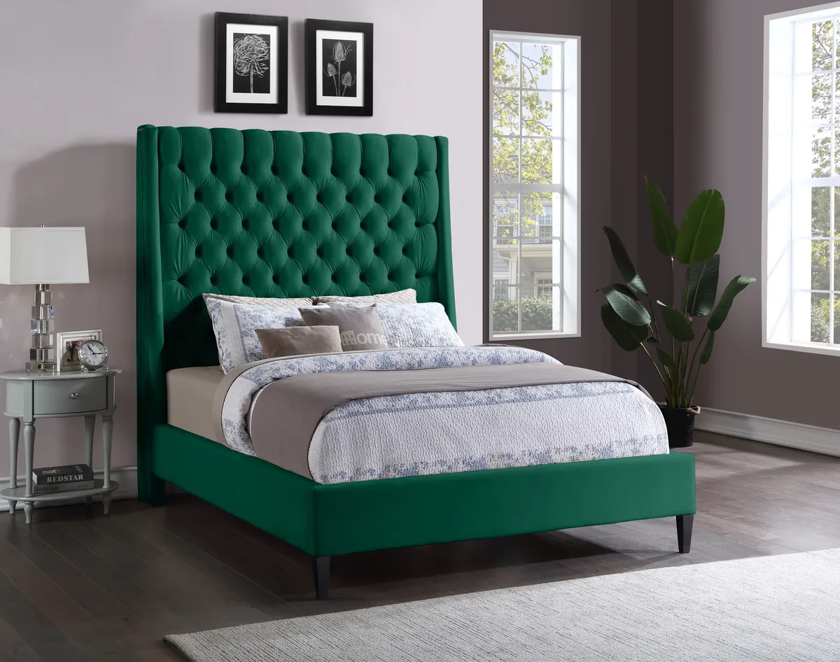 Fritz - King Bed - Green - View 2