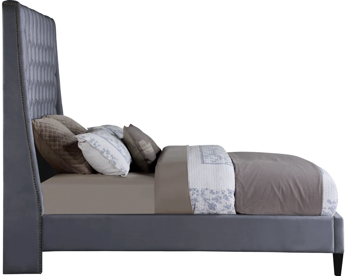 Fritz - Queen Bed - Gray