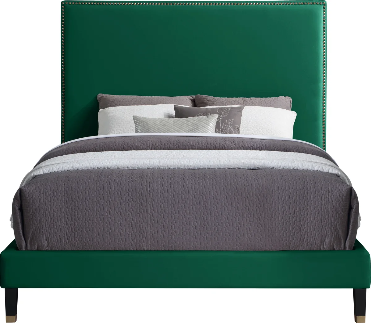 Harlie - Queen Bed - Green
