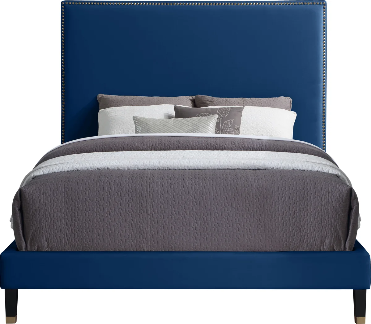 Harlie - King Bed - Navy