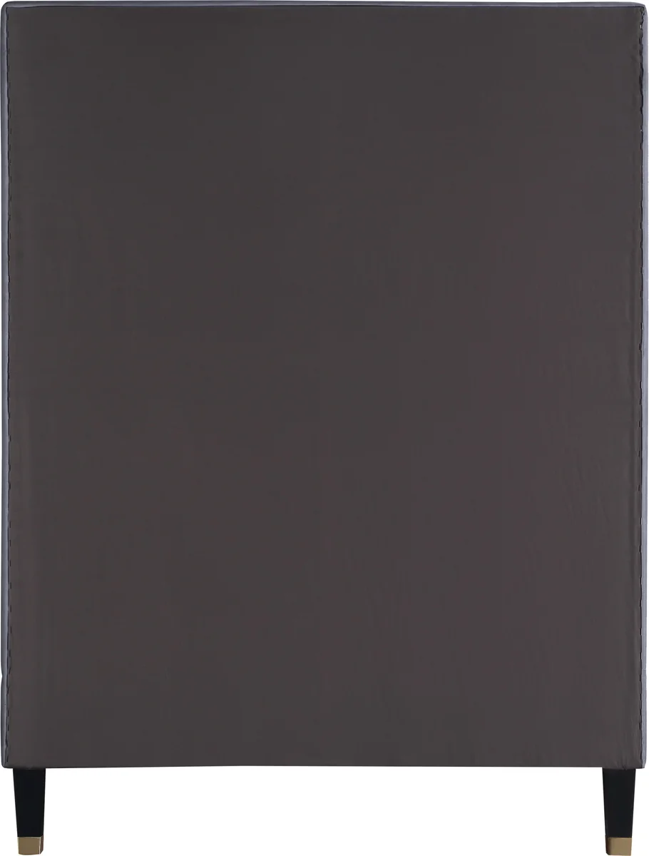 Harlie - Twin Bed - Gray