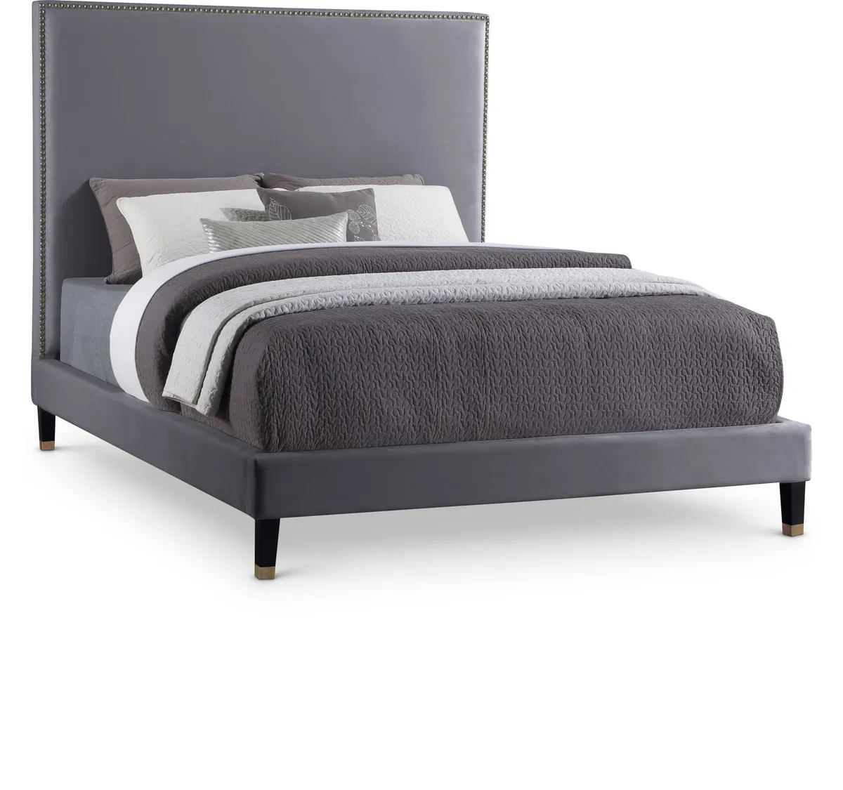 Harlie - Full Bed - Gray