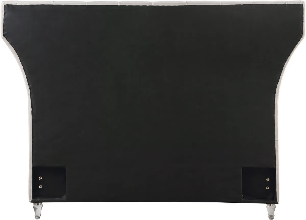 Kira - King Bed - Cream