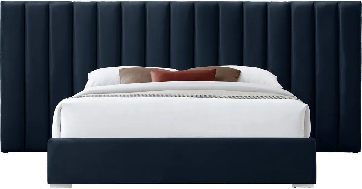 Pablo - King Bed - Navy