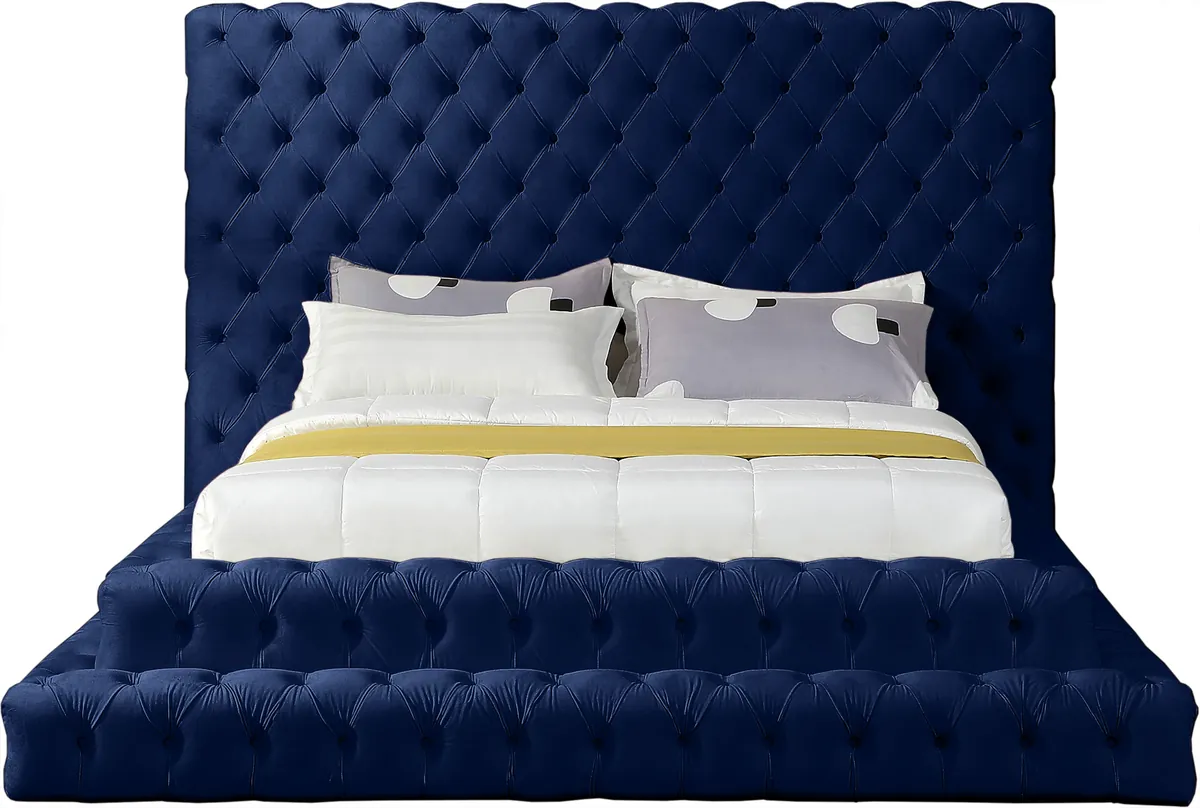Revel - Queen Bed - Navy