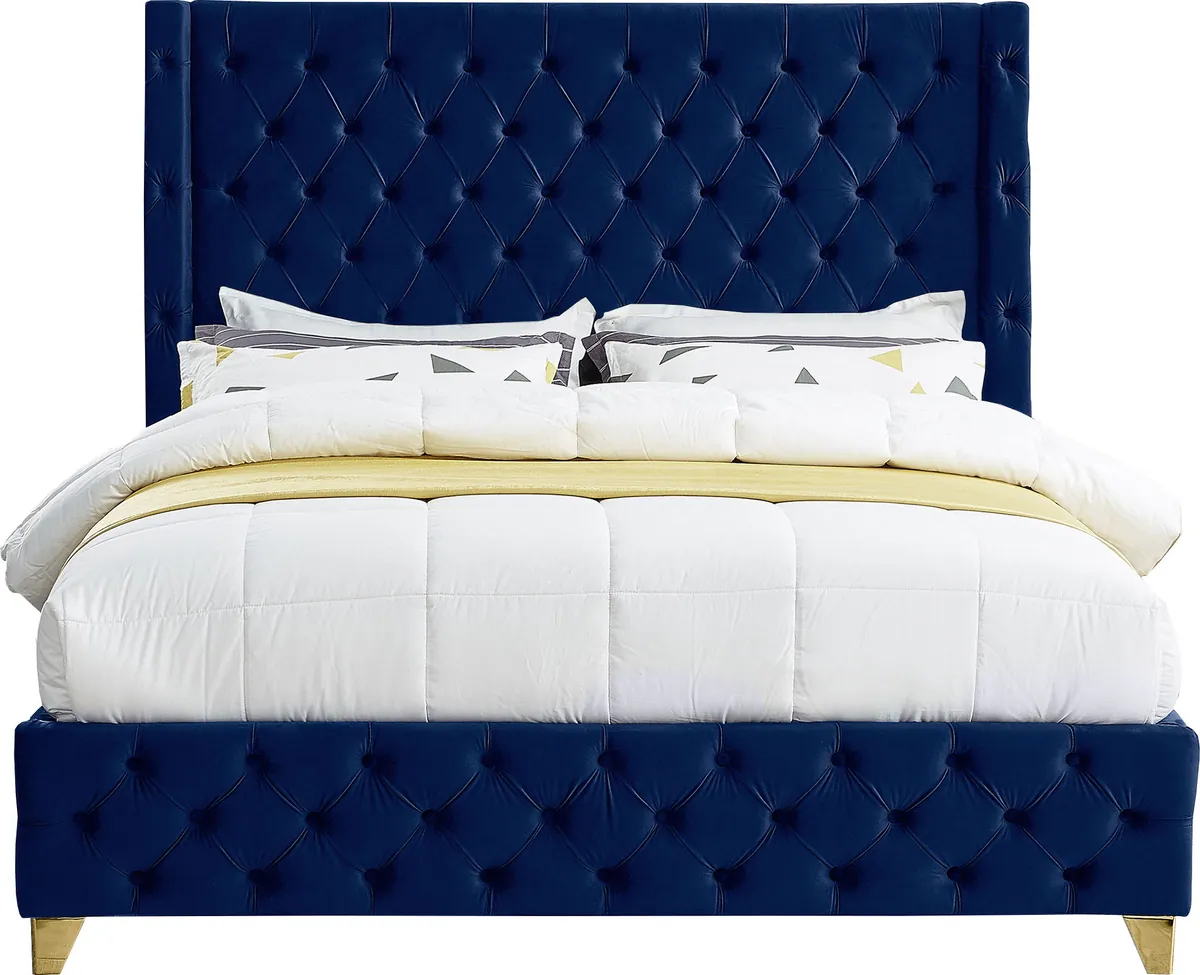 Savan - Full Bed - Navy