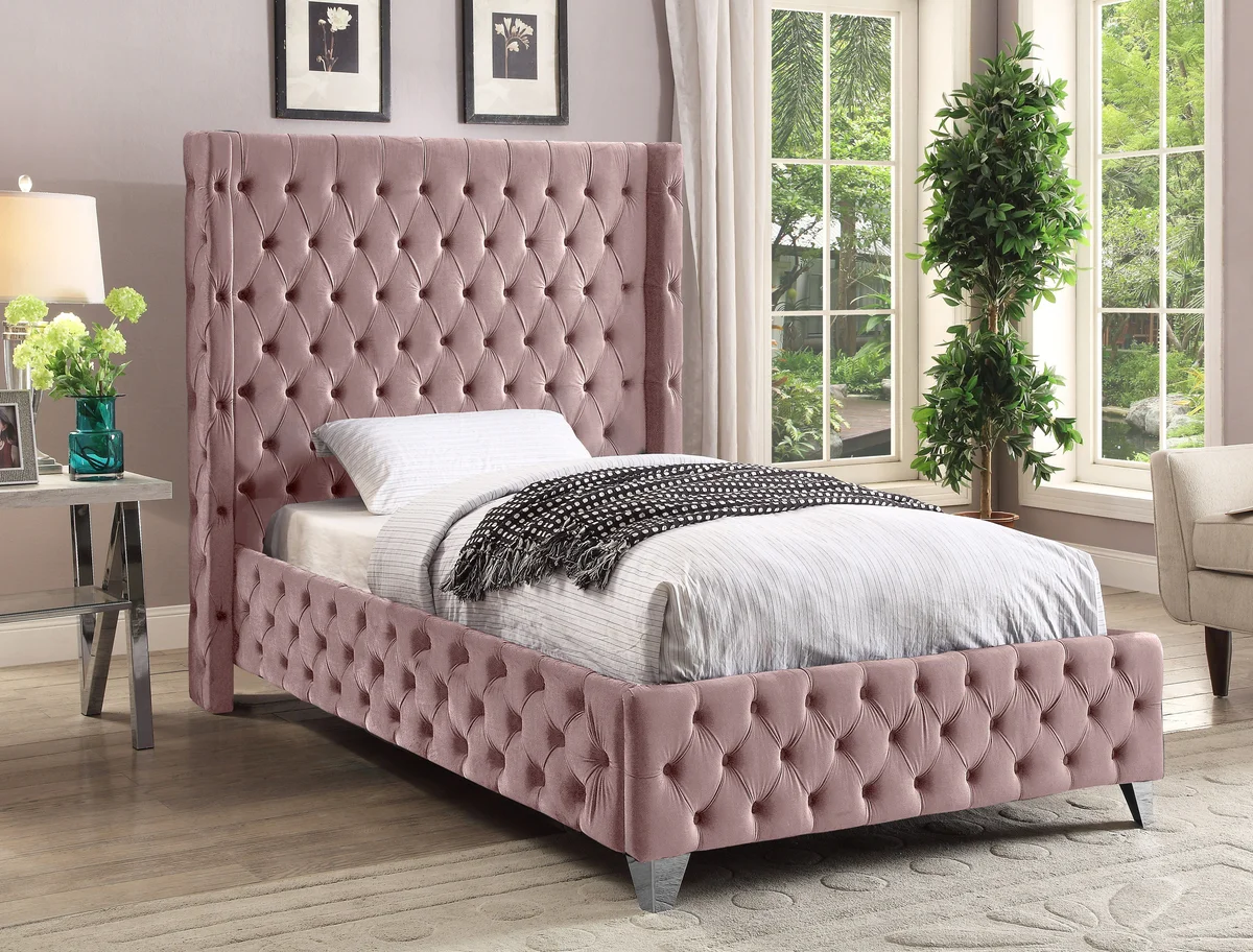 Savan - Twin Bed - Pink