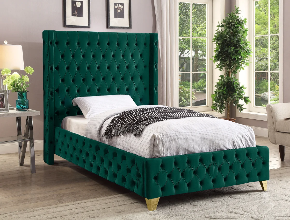 Savan - Twin Bed - Green