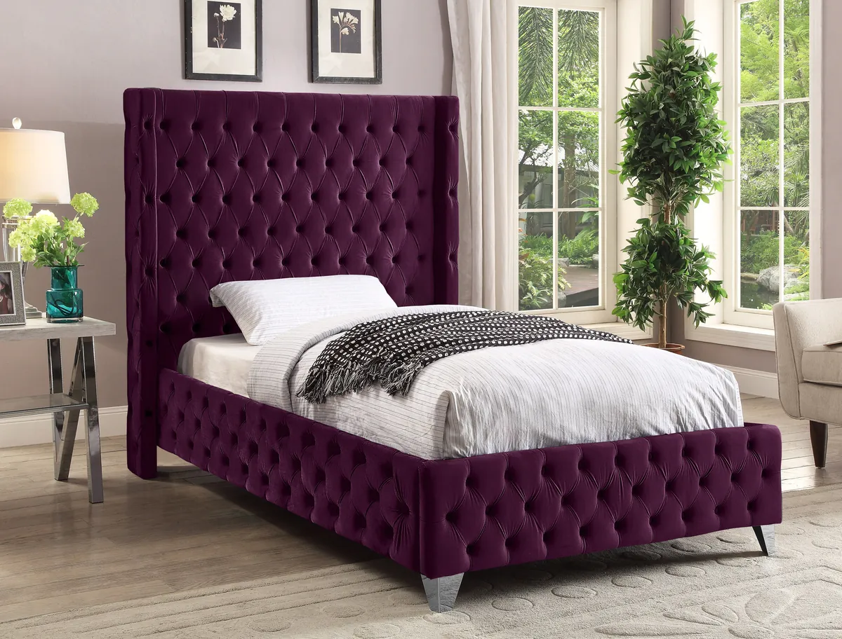 Savan - Twin Bed - Purple
