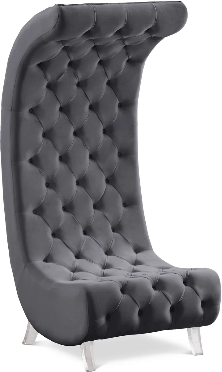 Crescent - Accent Chair - Gray