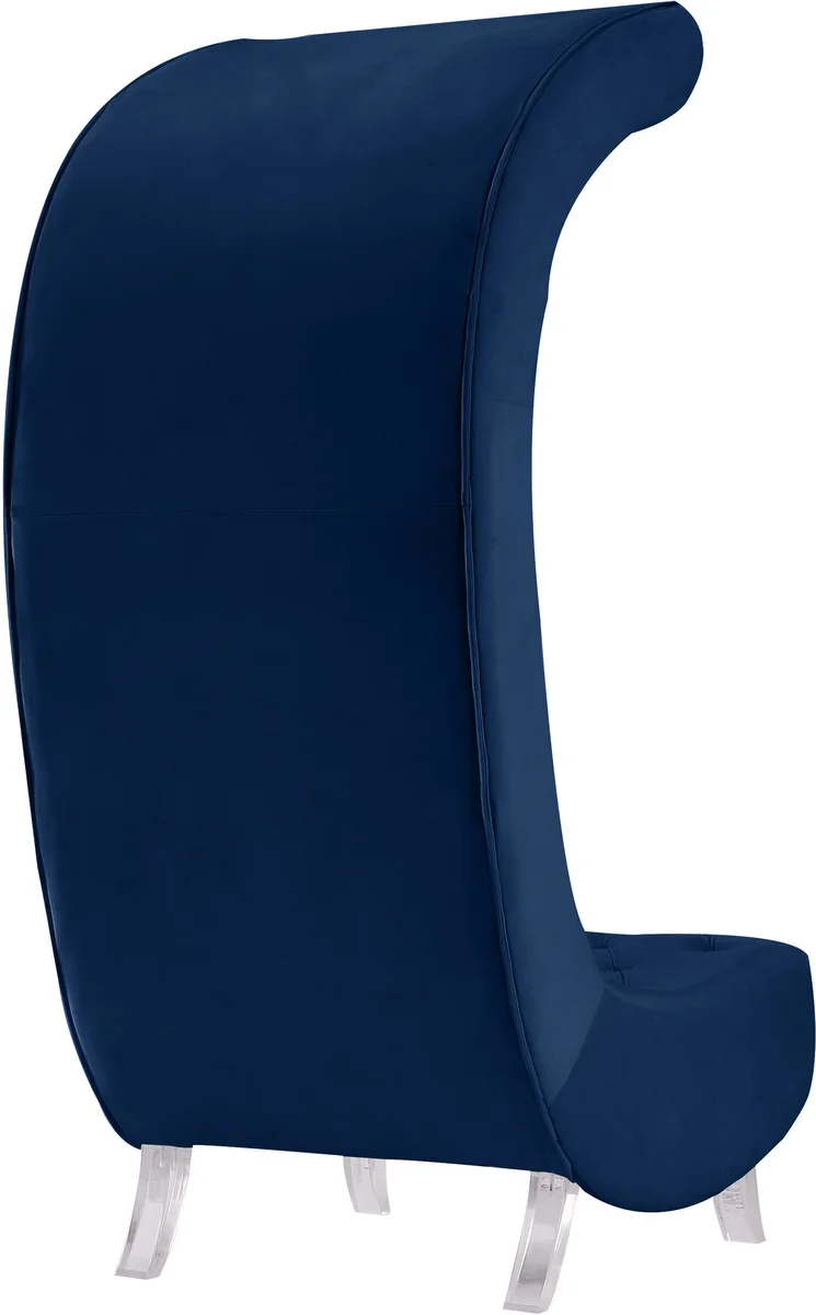 Crescent - Accent Chair - Navy