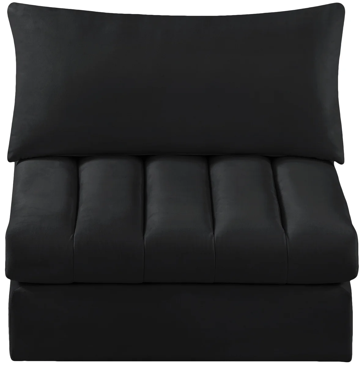 Jacob - Armless Chair - Black