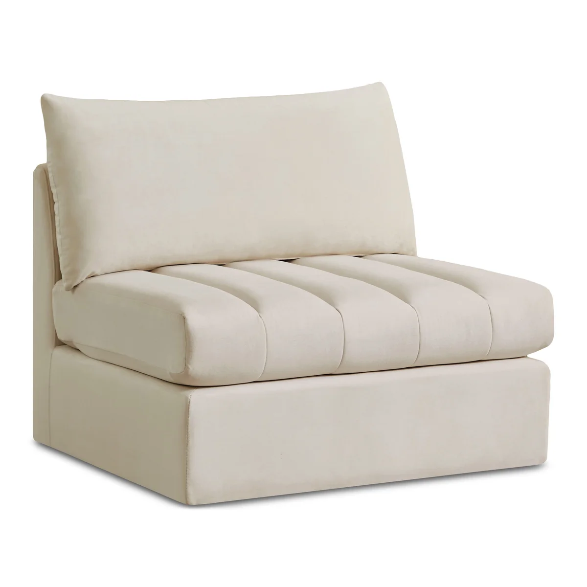 Jacob - Armless Chair - Cream