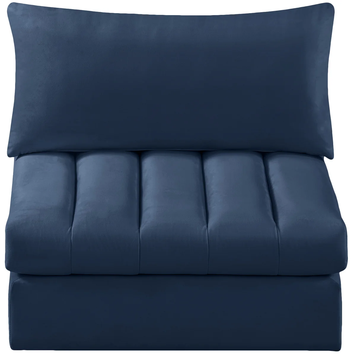 Jacob - Armless Chair - Navy