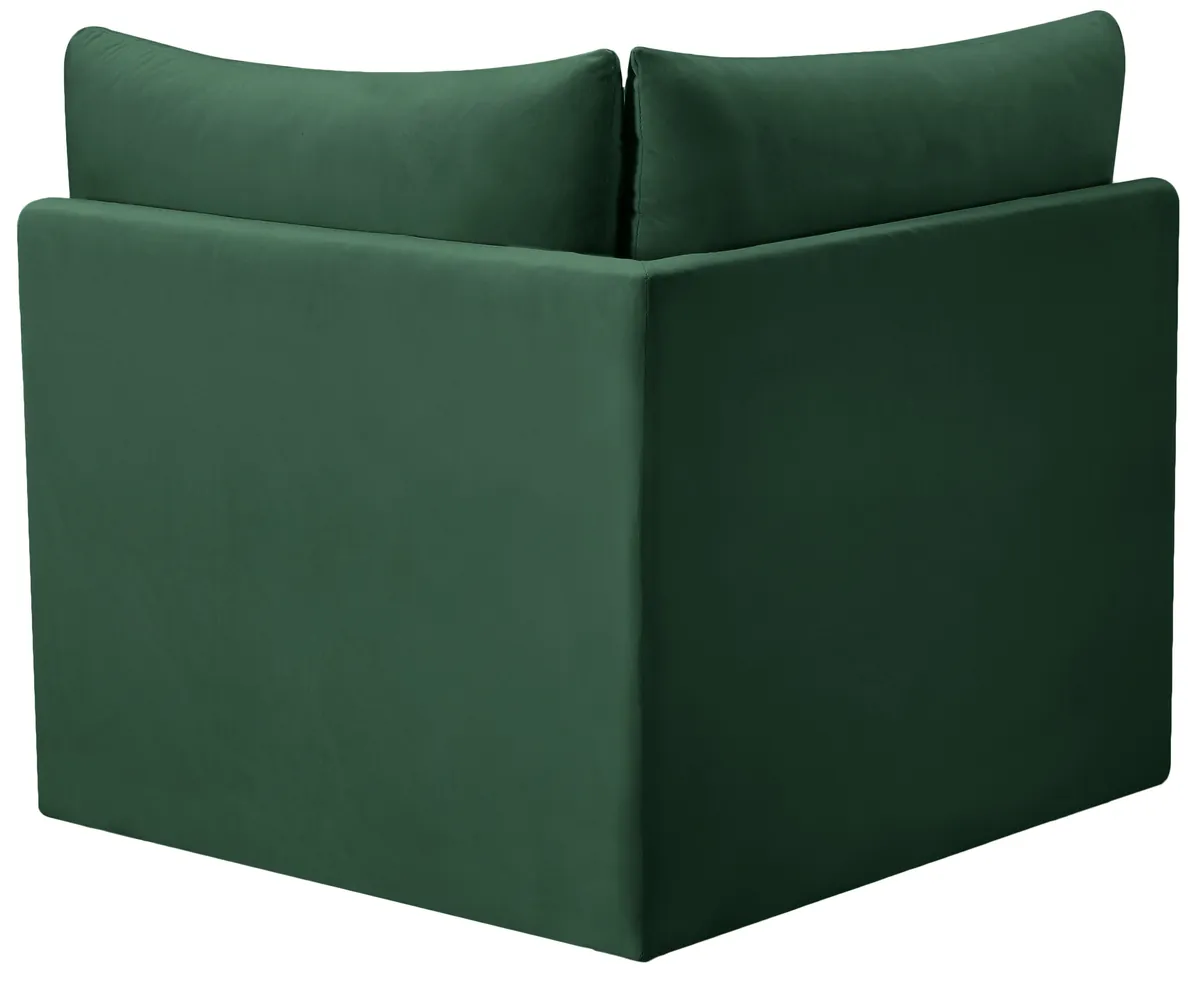 Jacob - Corner Chair - Green