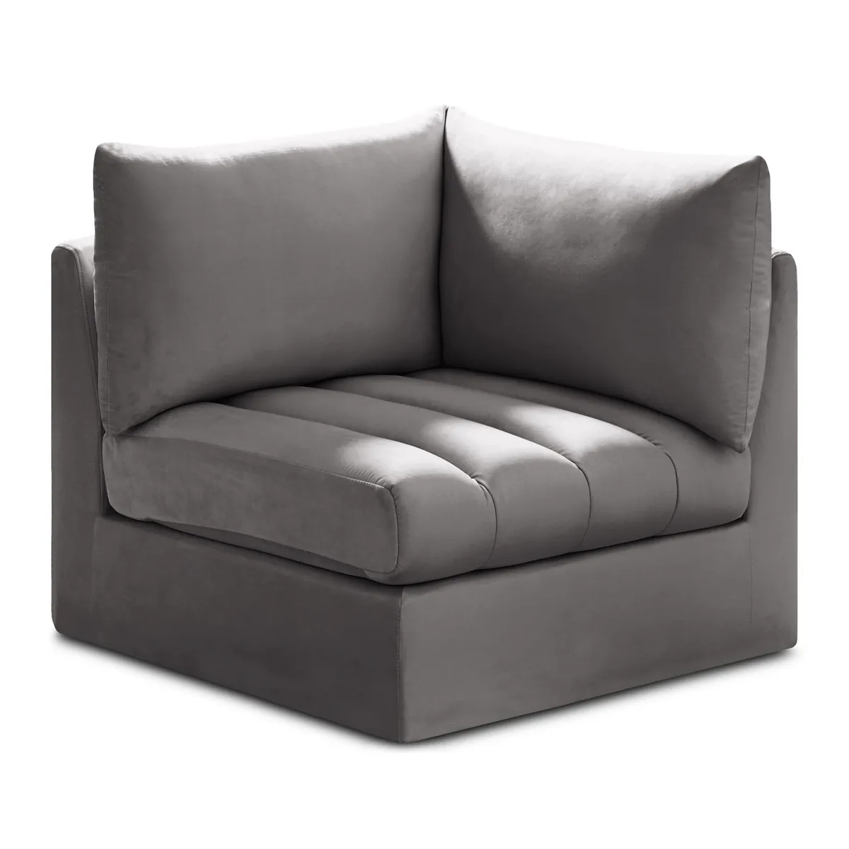 Jacob - Corner Chair - Gray