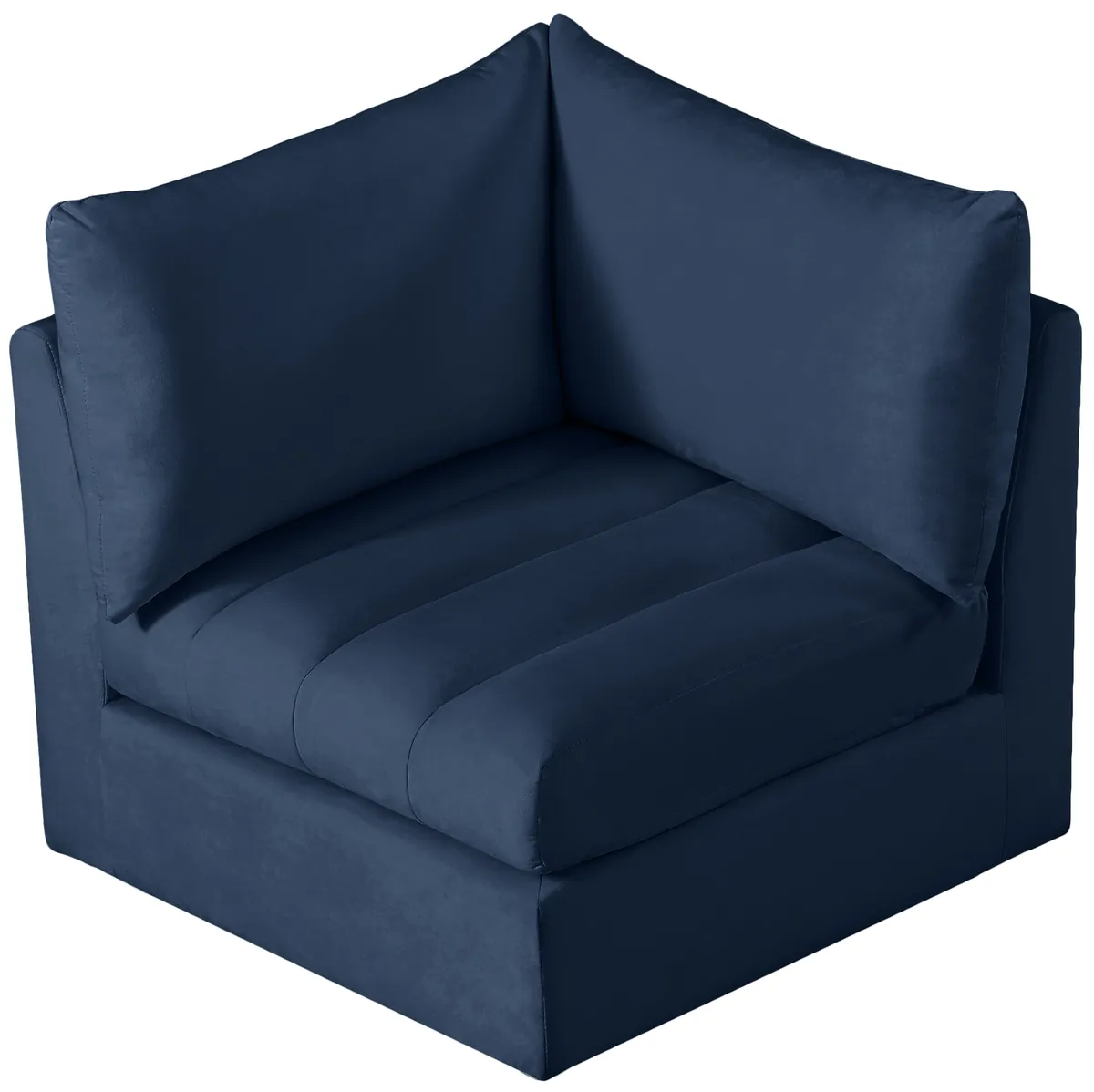Jacob - Corner Chair - Navy
