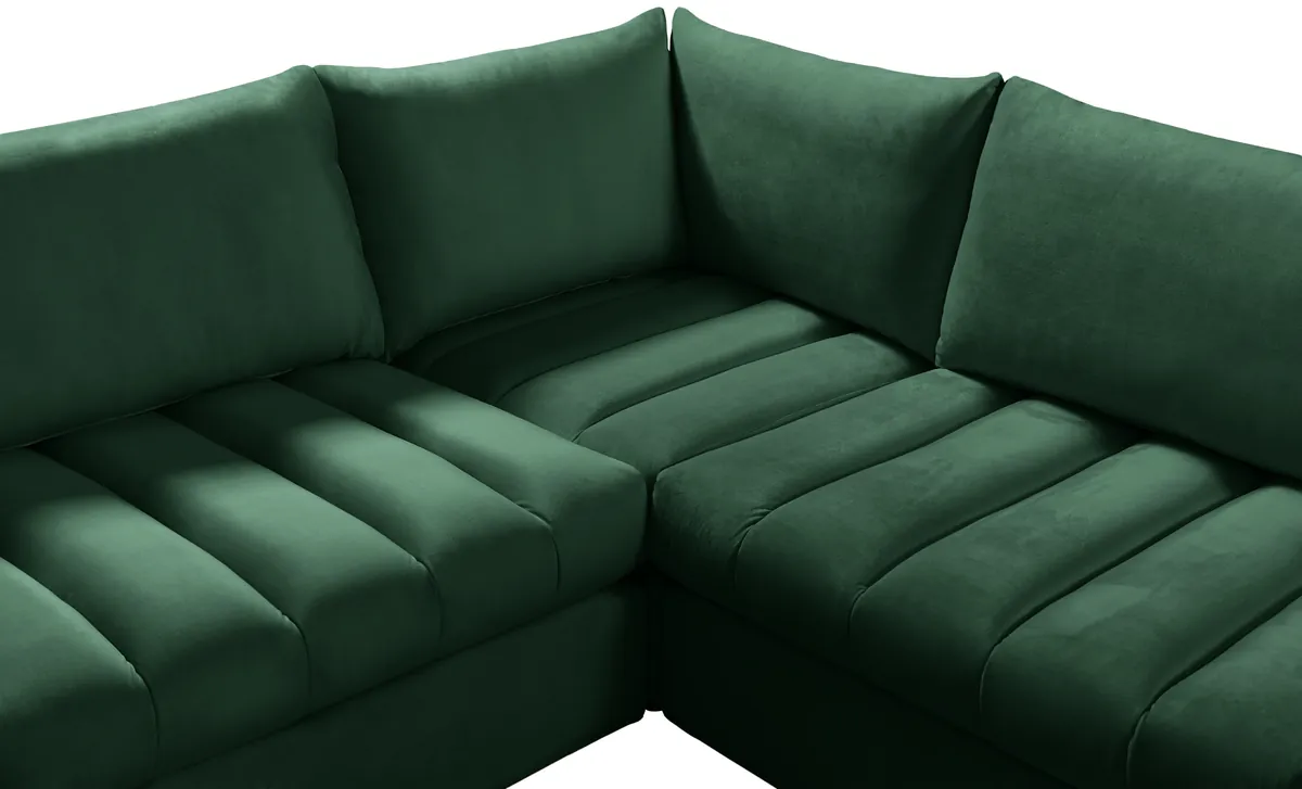 Jacob - Modular U-Shaped Sectional 7 Piece - Green
