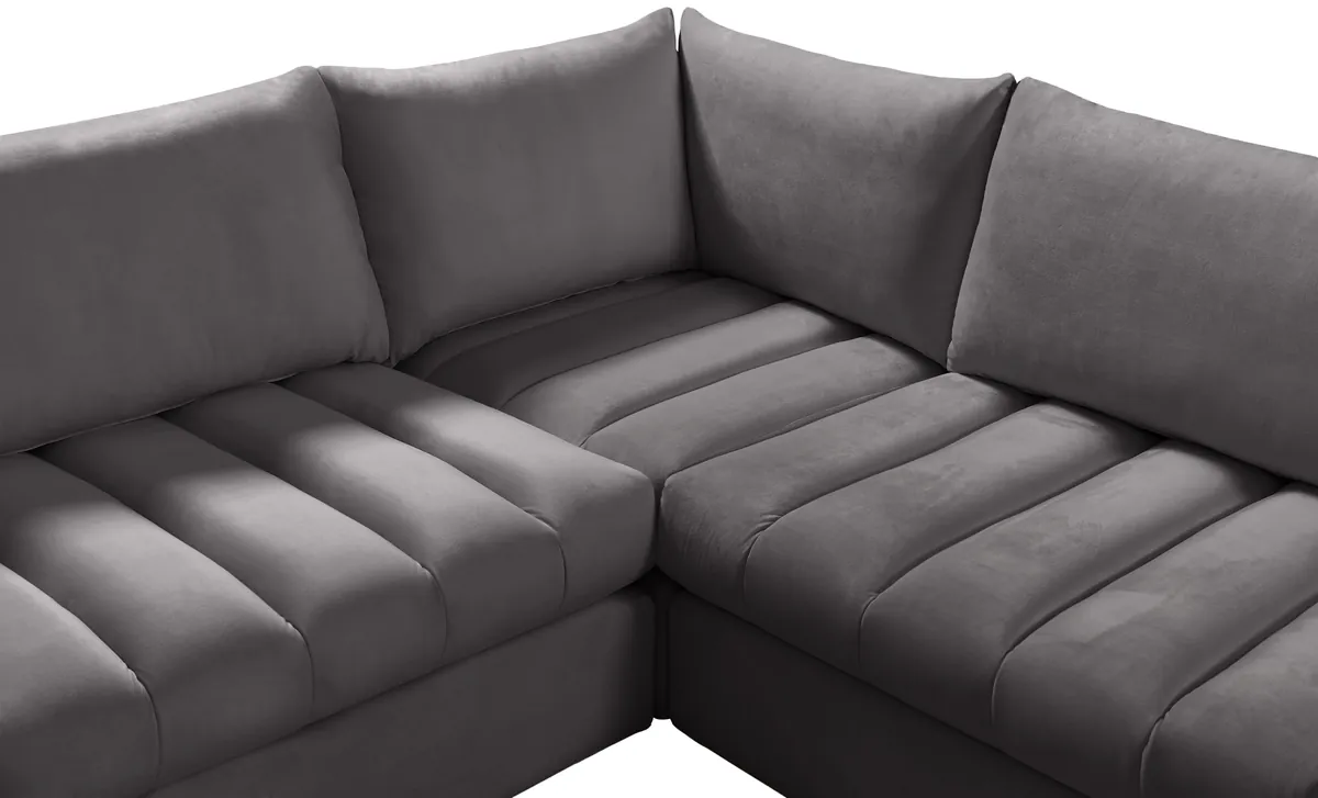 Jacob - Modular U-Shaped Sectional 7 Piece - Gray