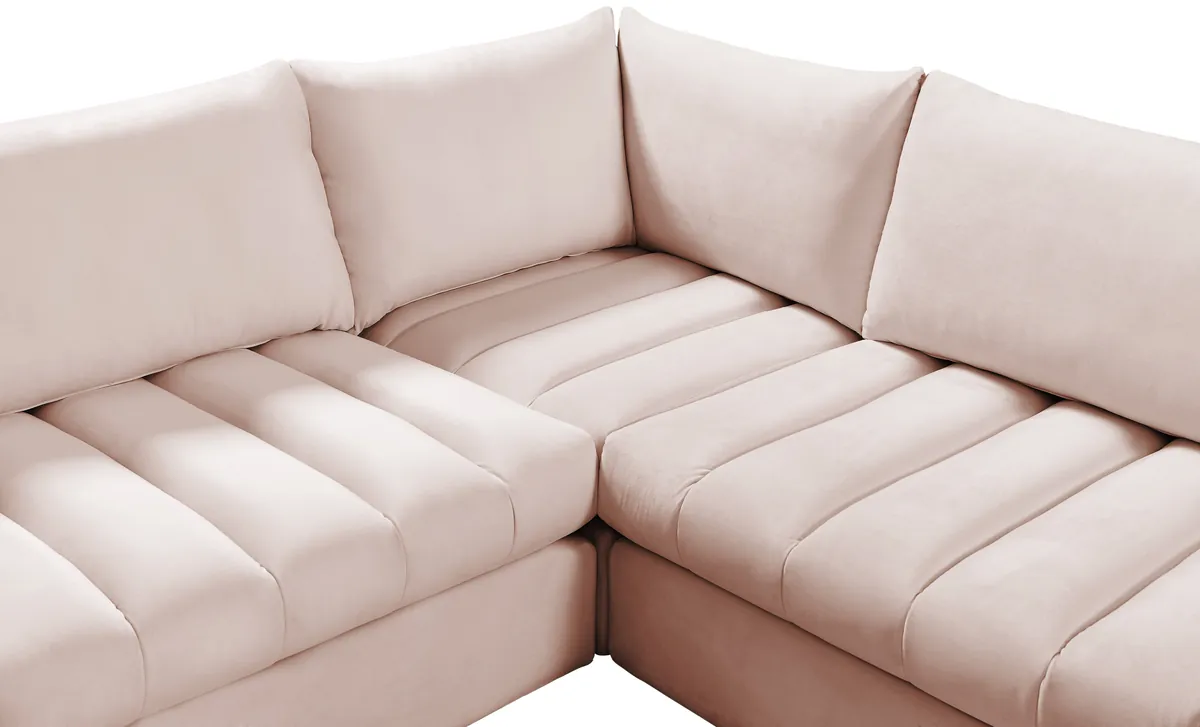 Jacob - Modular U-Shaped Sectional 7 Piece - Pink