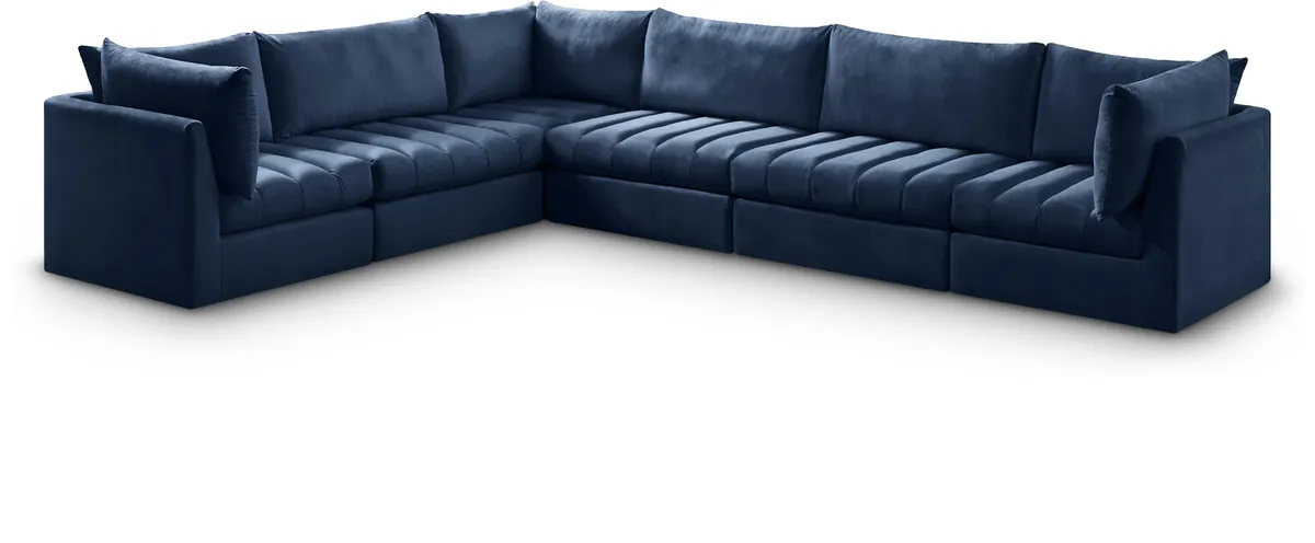 Jacob - Modular Sectional 6 Piece - Navy
