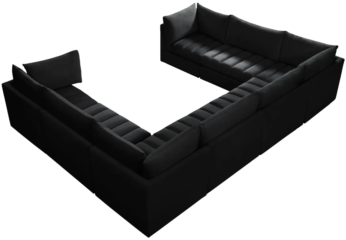 Jacob - Modular Sectional 8 Piece - Black