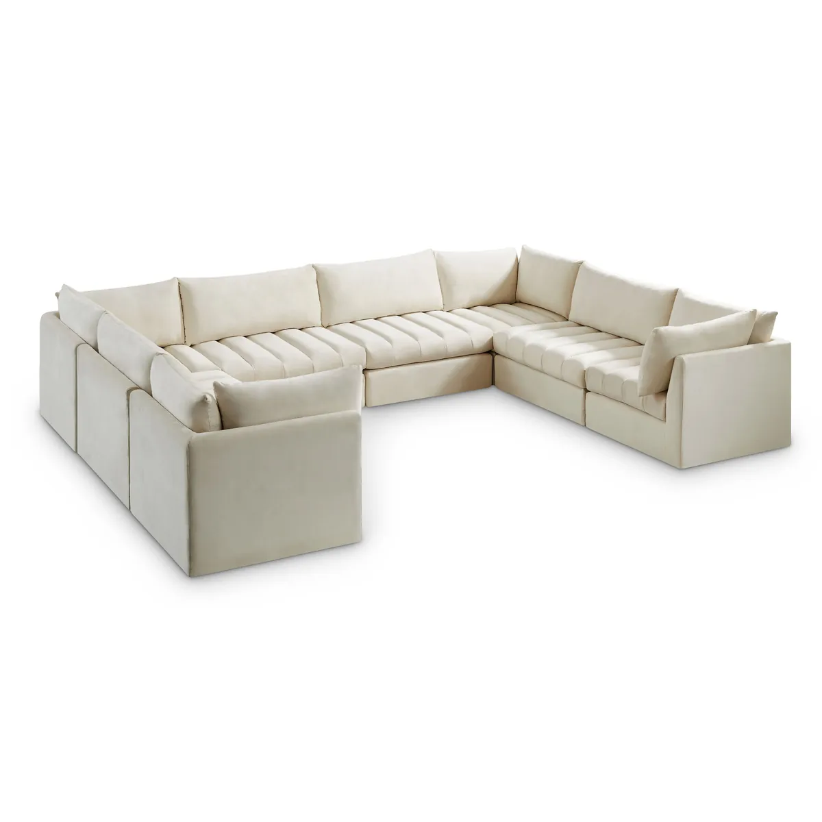 Jacob - Modular Sectional 8 Piece - Cream