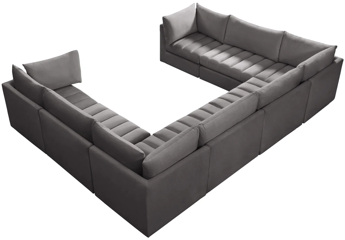 Jacob - Modular Sectional 8 Piece - Gray