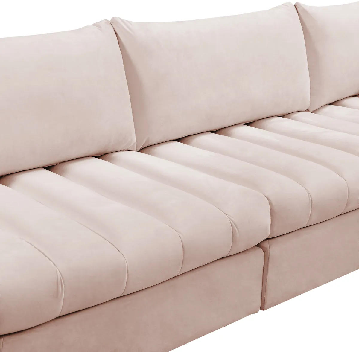 Jacob - Modular U-Shaped Sectional 6 Piece - Pink