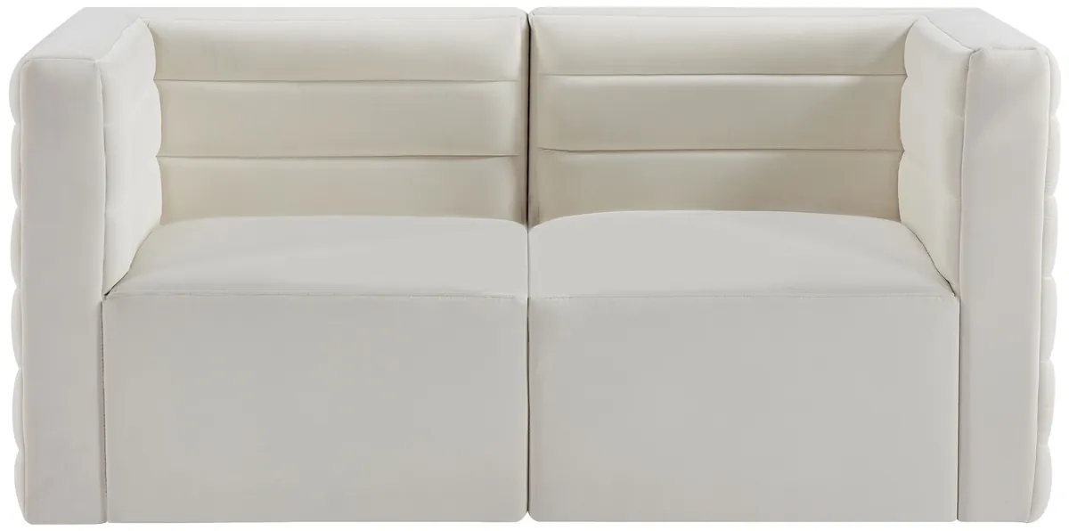 Quincy - 2 Seat Modular Sofa - Cream